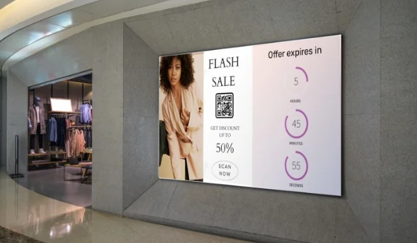 Retail LED Digital Signage Display