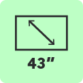 43Inch Digital Monitor Icon